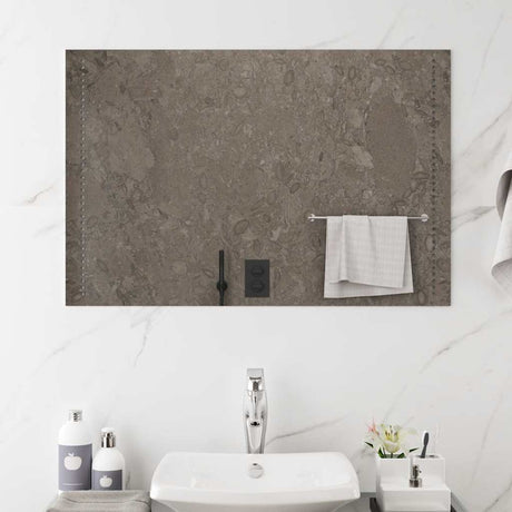 Vidaxl badkamerspiegel led 90x60 cm