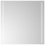 Miroir de salle de bain Vidaxl LED 50x50 cm