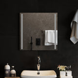 Vidaxl Bathroom Mirror LED 50x50 cm