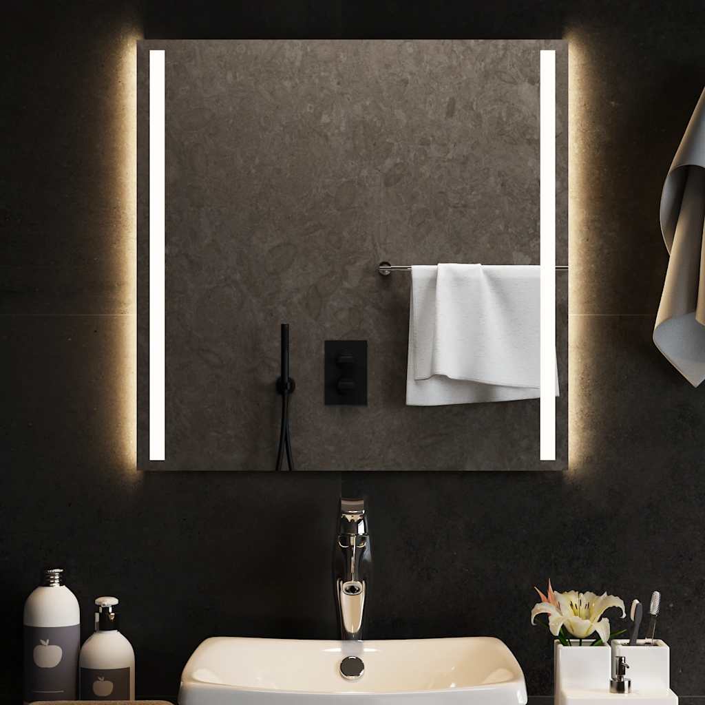 Vidaxl Bathroom Mirror LED 60x60 cm