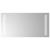 Vidaxl badkamerspiegel led 40x20 cm