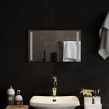 Vidaxl Bathroom Mirror LED 50x30 cm