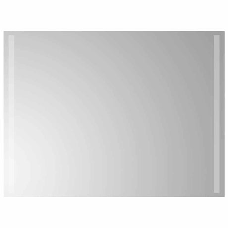 Vidaxl badkamerspiegel led 80x60 cm
