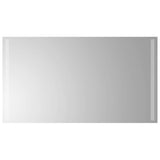 Miroir de salle de bain Vidaxl LED 90x50 cm