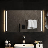 VIDAXL Specchio da bagno LED 90x50 cm