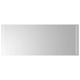 Miroir de salle de bain Vidaxl LED de 100x40 cm