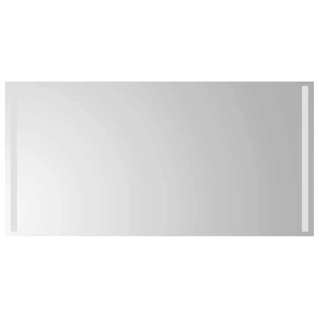 Miroir de salle de bain Vidaxl LED de 100x60 cm