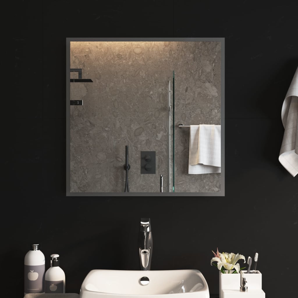 Vidaxl Bathroom Mirror LED 60x60 cm