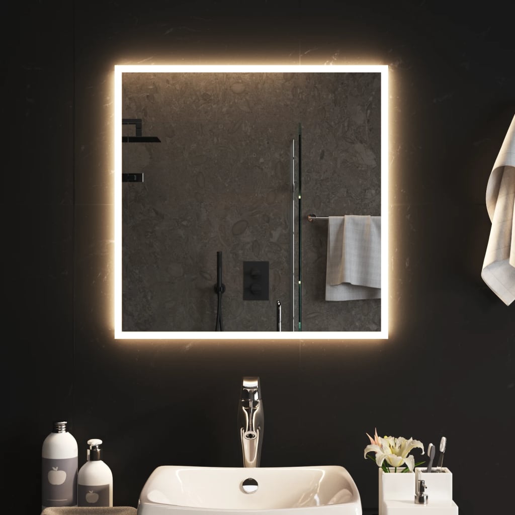 Vidaxl Bathroom Mirror LED 60x60 cm