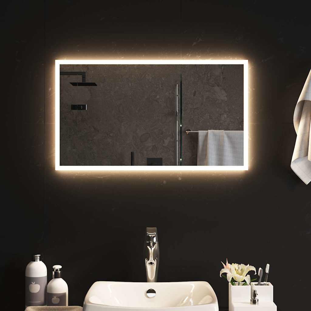 Vidaxl badkamerspiegel led 70x40 cm