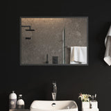 VIDAXL Specchio da bagno LED 70x50 cm