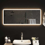 Vidaxl badkamerspiegel led 100x40 cm