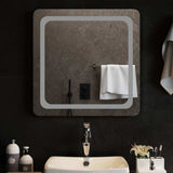 Vidaxl badkamerspiegel led 60x60 cm