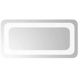 Vidaxl badkamerspiegel led 40x20 cm