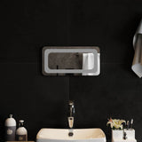 Vidaxl badkamerspiegel led 40x20 cm