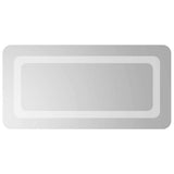 Vidaxl badkamerspiegel led 60x30 cm