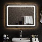 Vidaxl Bathroom Mirror LED 80x60 cm