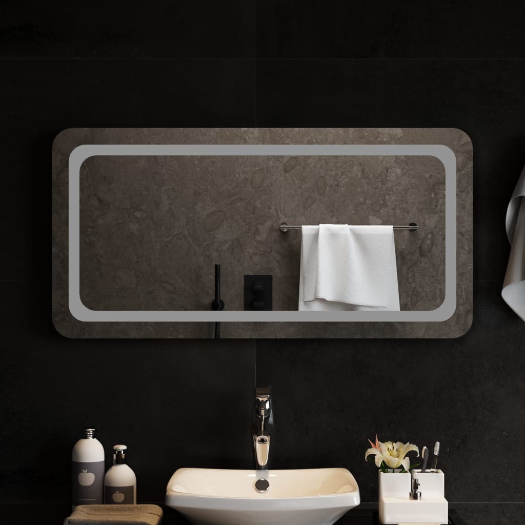 Vidaxl Bathroom Mirror LED 100x50 cm