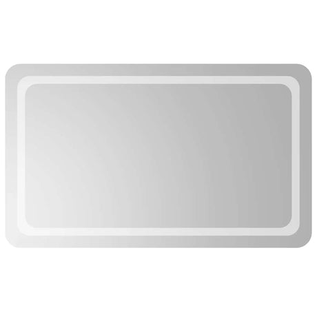 Vidaxl badkamerspiegel led 100x60 cm