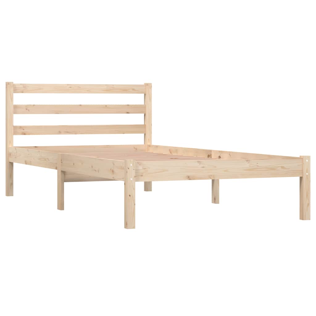 Vidaxl bedframe massief grenenhout 90x190 cm