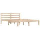 Vidaxl bedframe massief grenenhout 120x190 cm