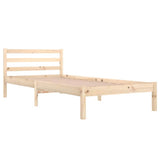 Vidaxl bedframe massief grenenhout 90x200 cm