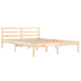 Vidaxl bedframe massief grenenhout 140x200 cm