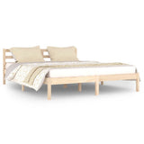 Vidaxl bedframe massief grenenhout 160x200 cm