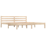 Vidaxl bedframe massief grenenhout 180x200 cm