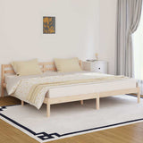 Vidaxl bedframe massief grenenhout 200x200 cm