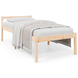 Vidaxl seniorenbed massief grenenhout 90x190 cm