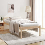 Vidaxl seniorenbed massief grenenhout 90x190 cm