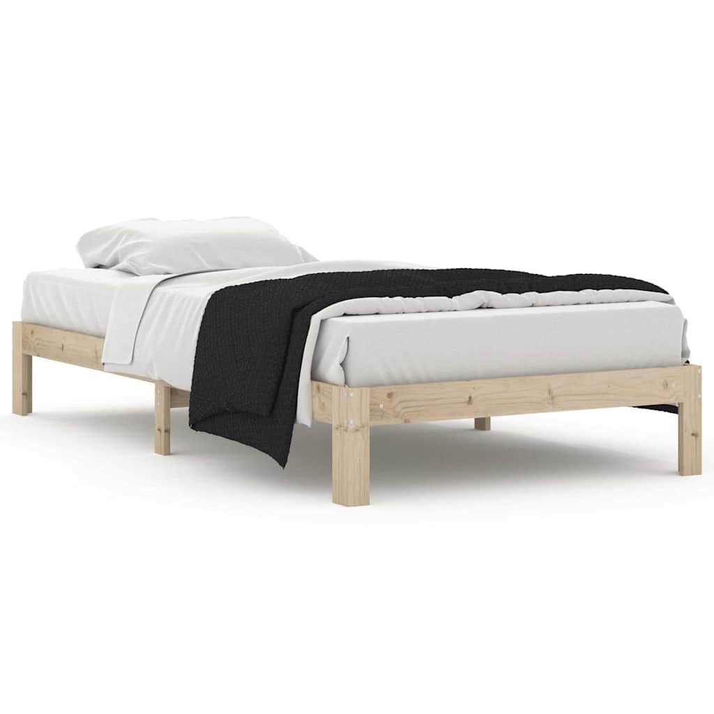 Vidaxl bedframe massief grenenhout 100x200 cm