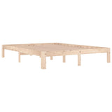 Vidaxl bedframe massief hout 150x200 cm