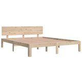 Vidaxl bedframe massief grenenhout 160x200 cm