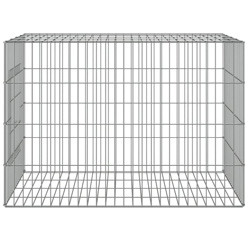 Cage królika vidaxl 78x54x54 cm ocynkowane żelazo