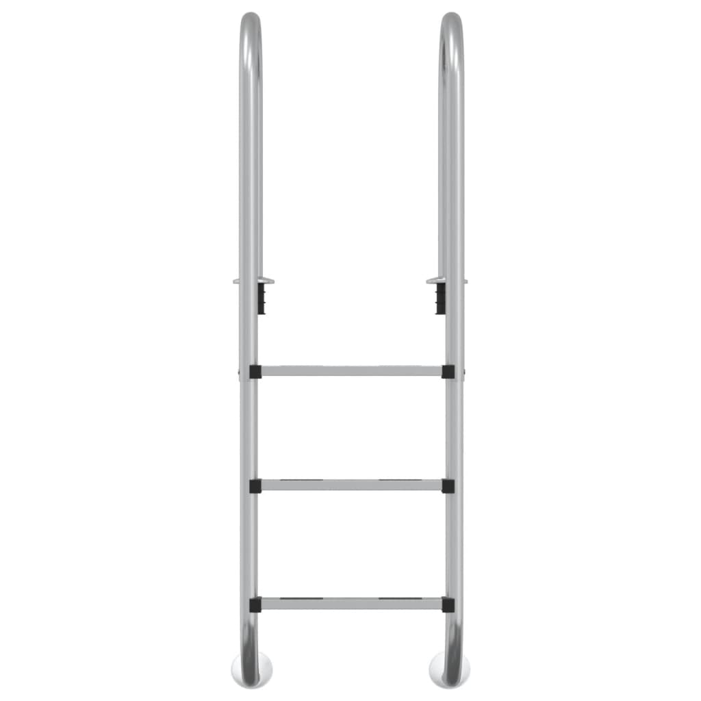 Vidaxl Swimming pool ladder 54x38x158 cm 304 stainless steel