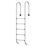 Vidaxl Swimming pool ladder 54x38x211 cm 304 Stainless steel