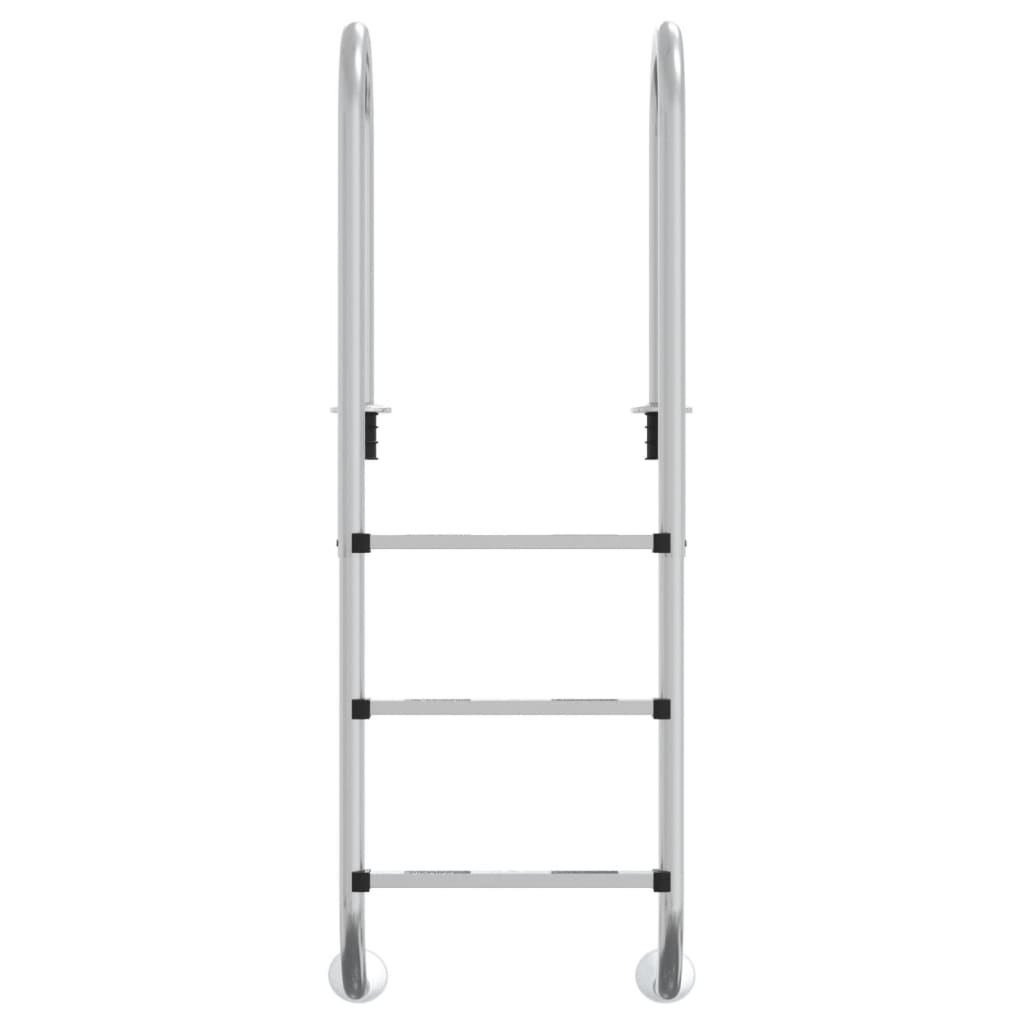 Vidaxl Swimming pool ladder 54x38x158 cm 304 stainless steel