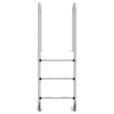 Vidaxl zwembadladder 54x38x158 cm 304 roestvrijstaal