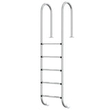 Vidaxl Swimming pool ladder 54x38x211 cm 304 Stainless steel