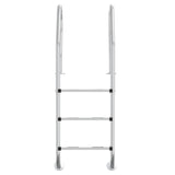 Vidaxl Swimming pool ladder 54x38x158 cm 304 stainless steel