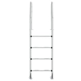 Vidaxl Swimming Pool Ladder 54x38x184.5 cm 304 Rostfritt stål