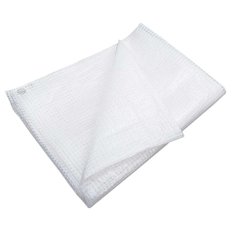 Vidaxl dekzeil leno 140 g m²6x12 m wit