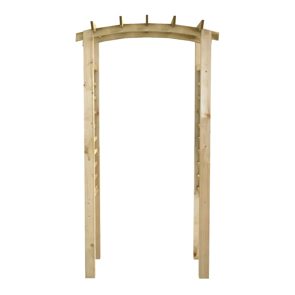 Vidaxl Garden Arch 110x60x210 cm impregnirani trden bor