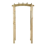 Vidaxl Garden Arch 110x60x210 cm impregnirani trden bor