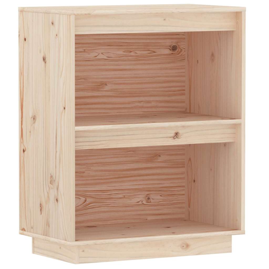 Vidaxl wandkast 60x34x75 cm massief grenenhout