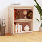 Vidaxl wandkast 60x34x75 cm massief grenenhout
