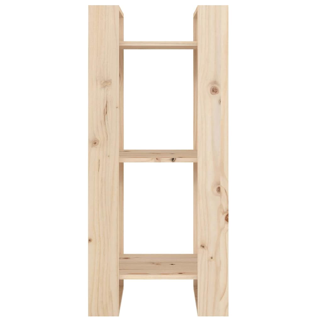 Vidaxl boekenkast kamerscherm 41x35x91 cm massief grenenhout