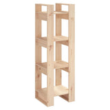Vidaxl boekenkast kamerscherm 41x35x125 cm massief grenenhout